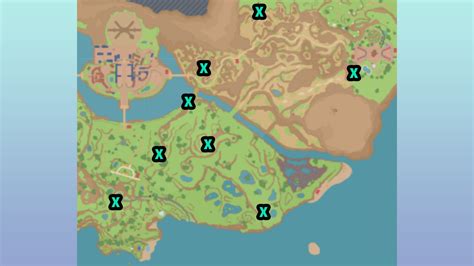 where are all the purple stakes in pokemon violet|pokemon violet stake locations map.